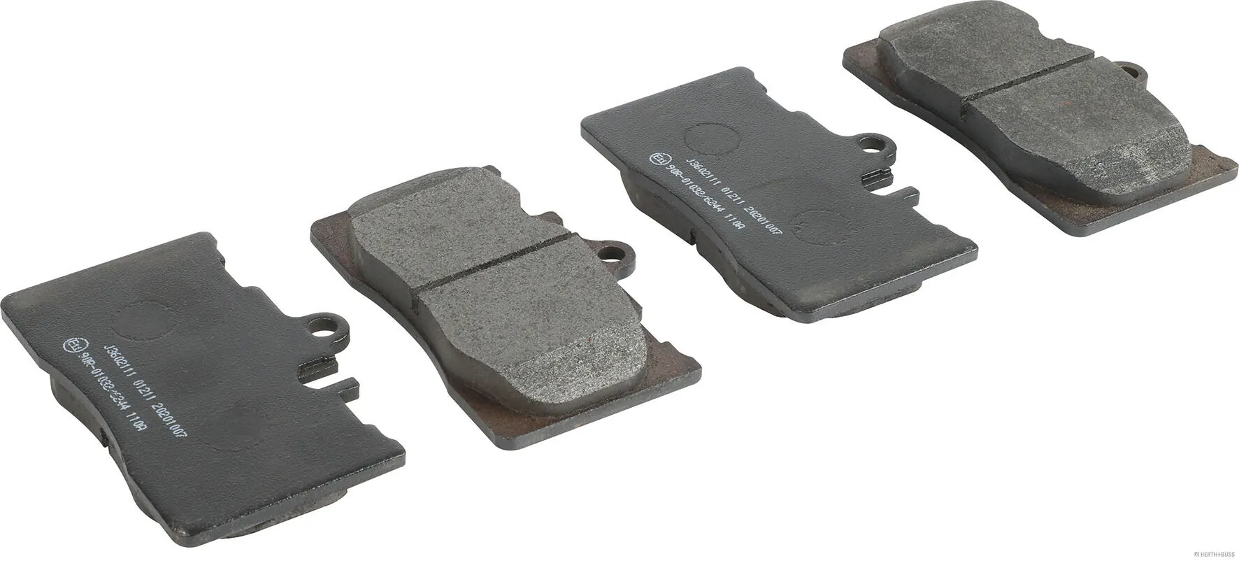  Sapatas do freio dianteiras de disco Lexus LS sedan (UCF30) (2000 - 2026) 