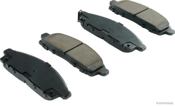 Колодки тормозные передние дисковые JAKOPARTS J3605065
