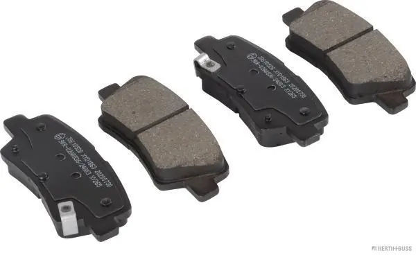  Sapatas do freio traseiras de disco KIA Rio III sedan (UB) (2010 - 2017) III