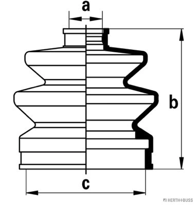 Compre Bota de proteção externa de junta homocinética do semieixo dianteiro Honda Accord 3