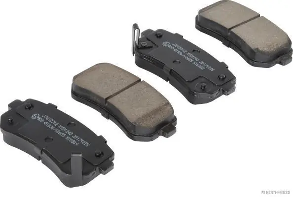 Колодки тормозные задние дисковые JAKOPARTS J3610312