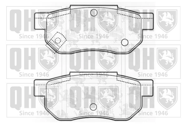 Колодки дисковые  Honda Accord III седан (CA4, CA5) (1985 - 1989) цена, от 14.61 USD
