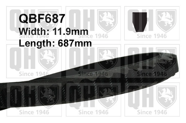 AVX115685 Optibelt Поликлиновый ремень