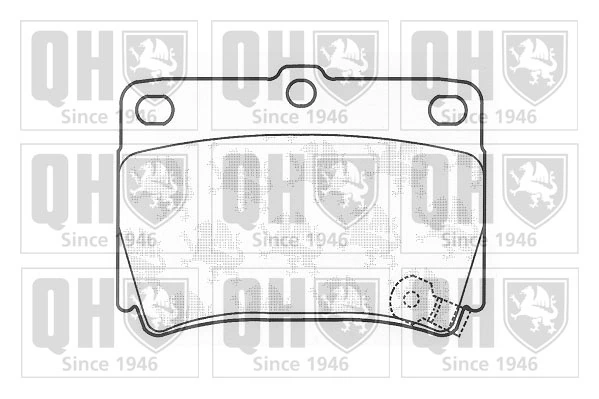 Задние тормозные колодки T2213011 Toko cars