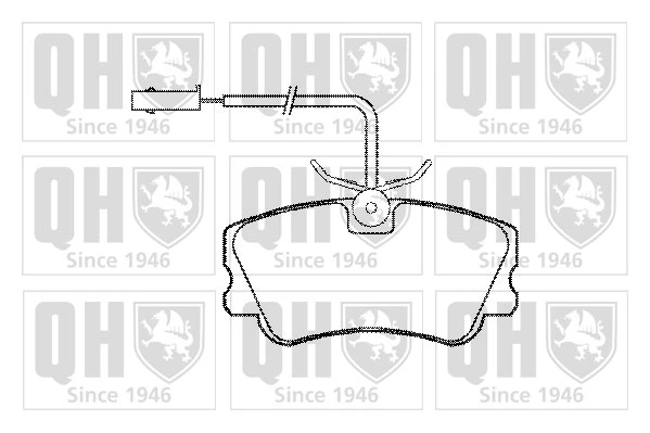 60765019 Fiat/Alfa/Lancia Колодки передние