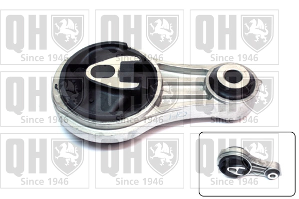 Coxim (suporte) traseiro de motor Renault Laguna 3 BT0, BT1