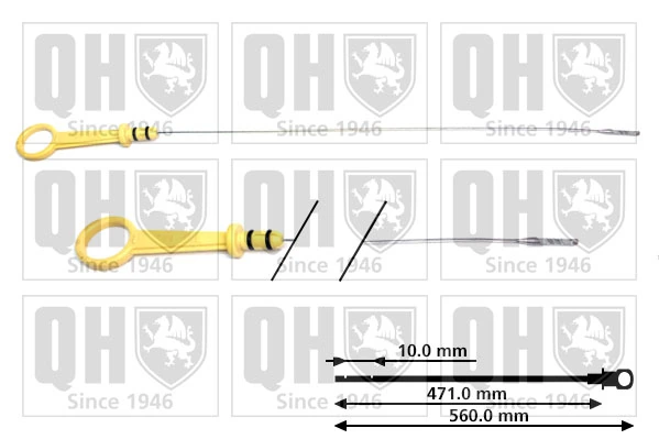 Щуп уровня масла на Opel Astra H L35