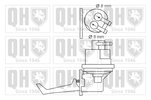 7700741339 Renault (RVI) Топливный насос, механический