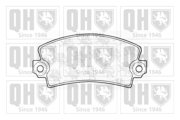 Тормозные колодки Renault (RVI) 7701201095