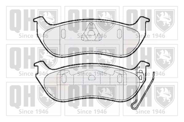 Колодки дисковые  Protechnic PRP1063 цена, от 22.86 USD