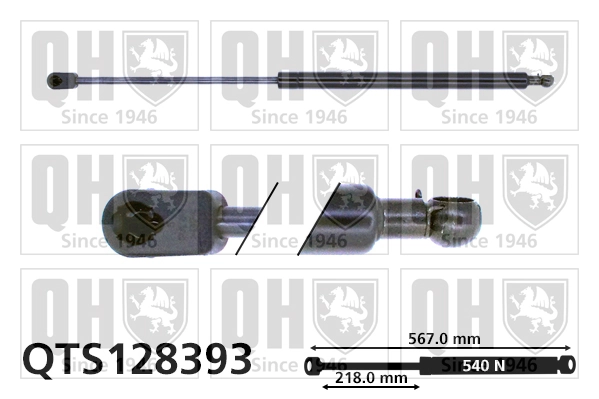 Амортизатор задней двери Polcar 5516AB2D цена, от 7.78 USD