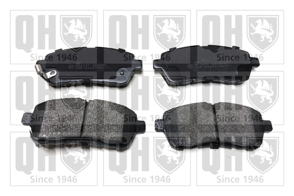  Sapatas do freio dianteiras de disco Ford Fiesta Mk6 hatchback (CB1) (2008 - 2016) Mk6