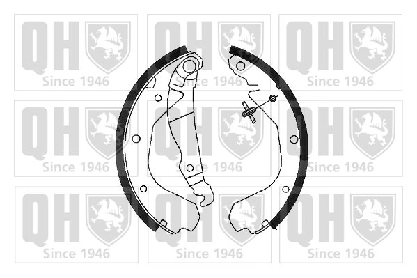 Купить 90397655 Opel Задние барабанные тормозные колодки
