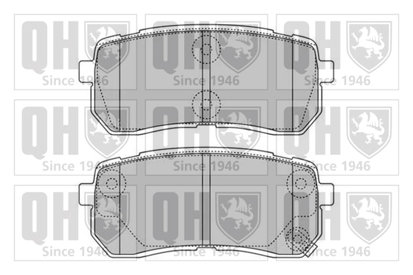 Купить FR257018 ASM Колодки тормозные задние, дисковые