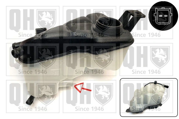 Tanque de expansão do sistema de esfriamento Ford Mondeo 4 CA2