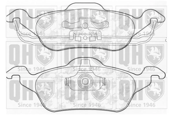 Колодки Q-top QF0357 цена, от 15.21 USD