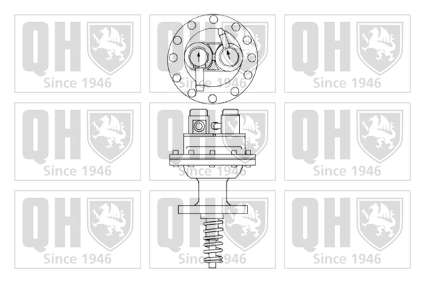 QFP70 QUINTON HAZELL Топливный насос, механический