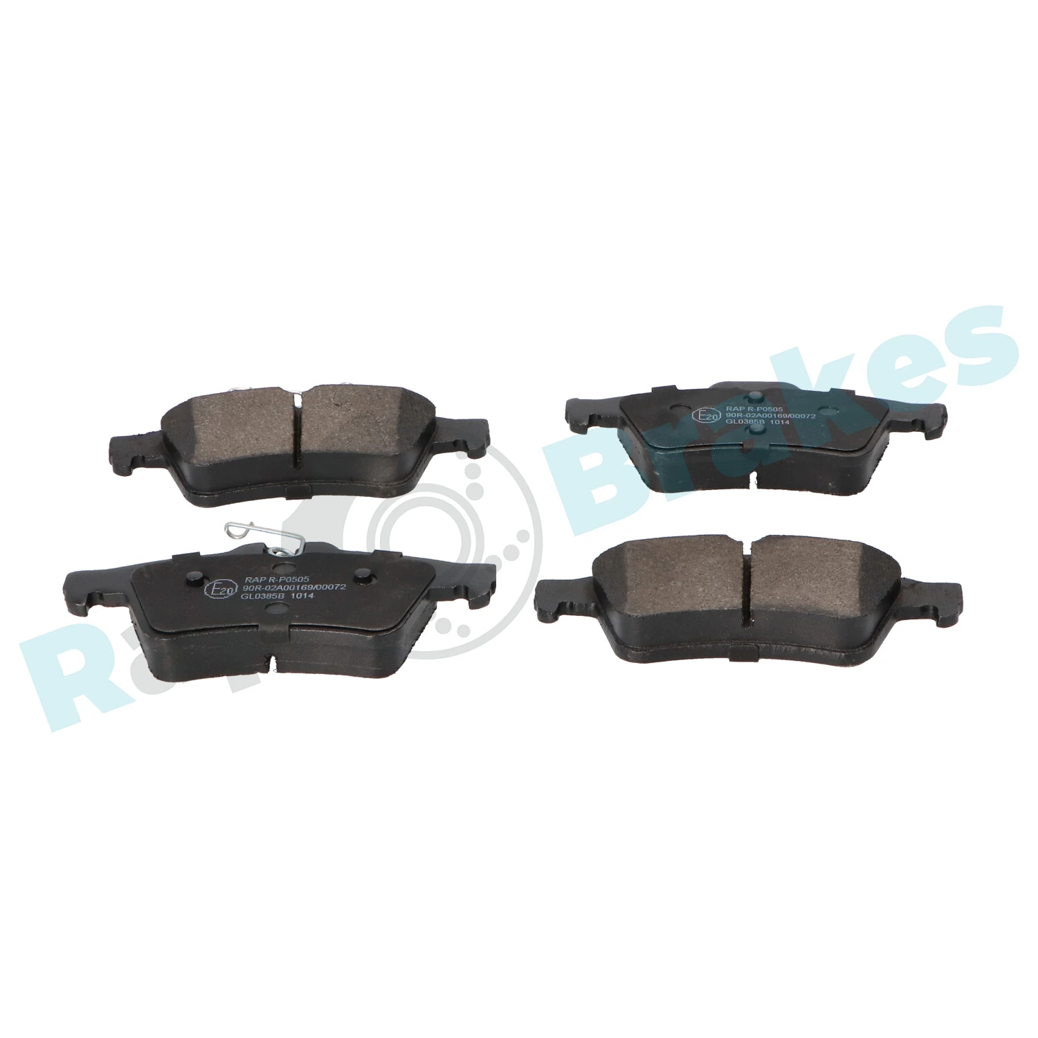 RP0505 RAP Brakes Колодки тормозные дисковые комплект