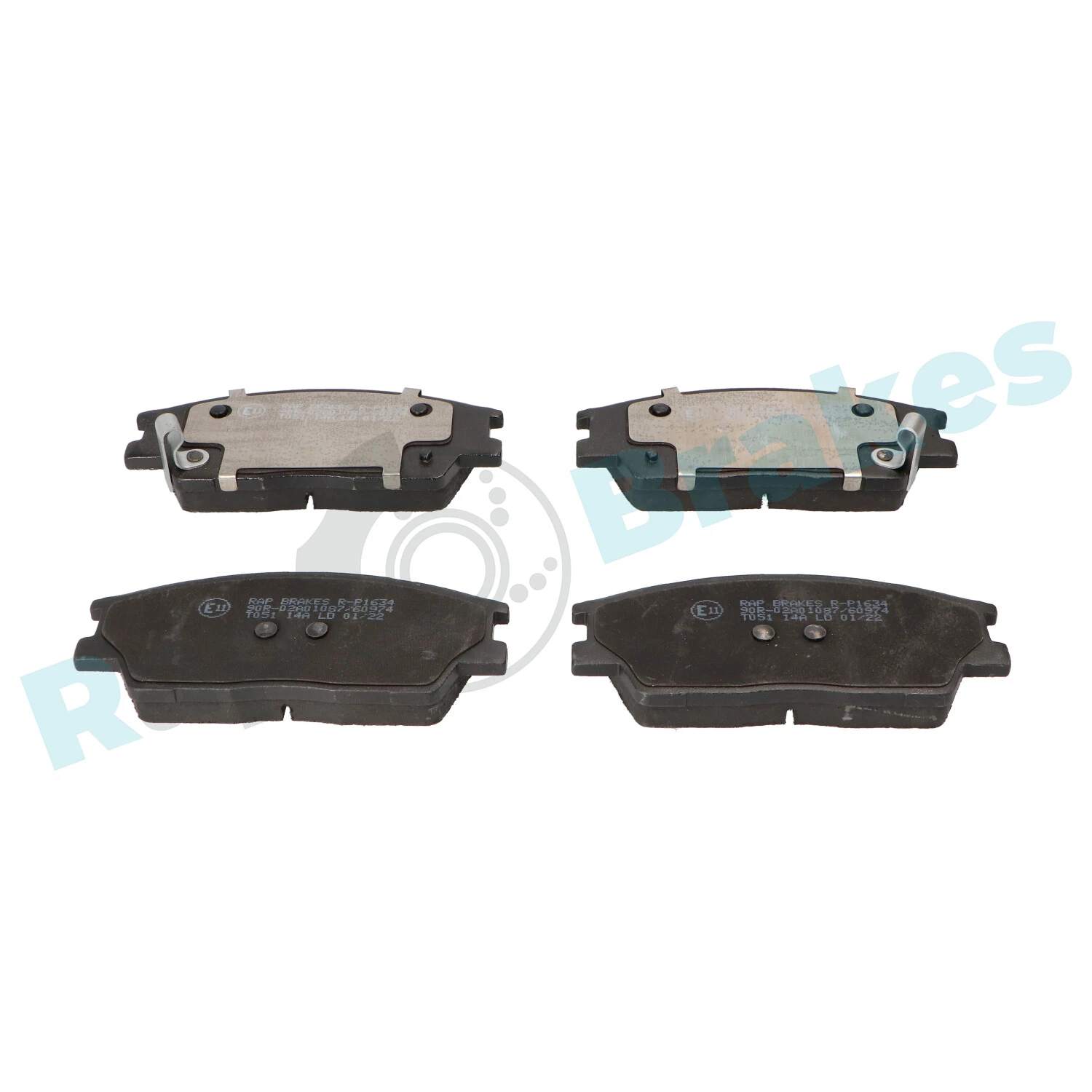 Передние тормозные колодки GK1506 CTR