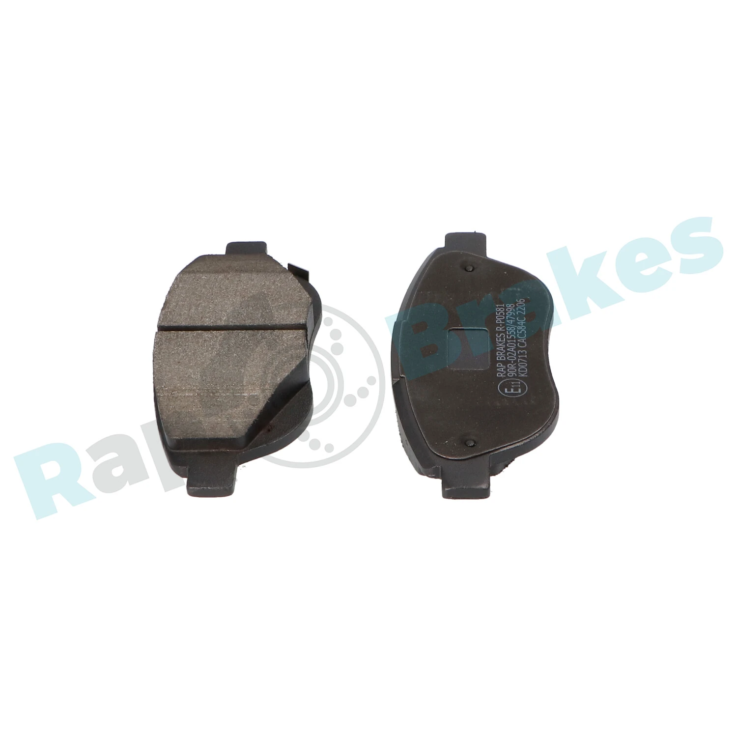 Передние тормозные колодки RP0581 RAP Brakes