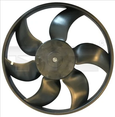 Ventilador elétrico de esfriamento montado (motor + roda de aletas) Renault Kangoo 1 KC0, KC1