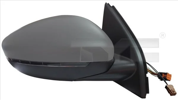 Правое зеркало 1610707080 Peugeot/Citroen