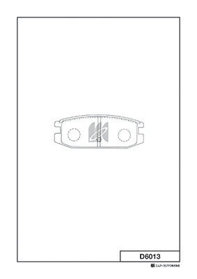 MB858521 Mitsubishi Колодки передние