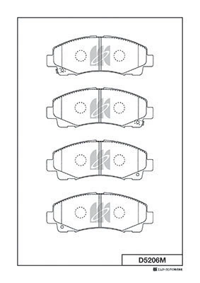 361584 Power Stop Колодки передние