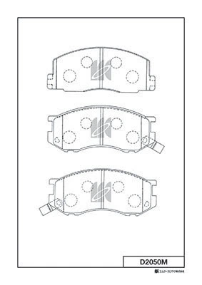 Купить MPT10 Mando Колодки тормозные