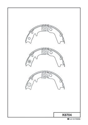 Барабанные колодки Chrysler MR449682