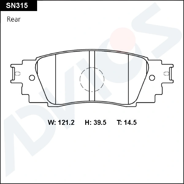 Колодки дисковые  Toyota 0446610011 цена, от 31.86 USD
