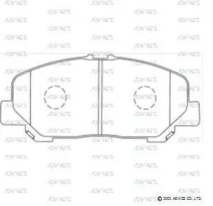 Купить RN688 Tokico Колодки тормозные