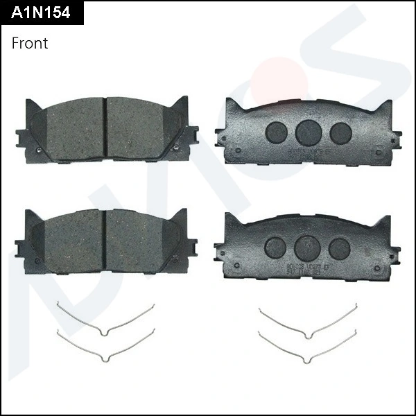 A1N154 Advics Колодки передние