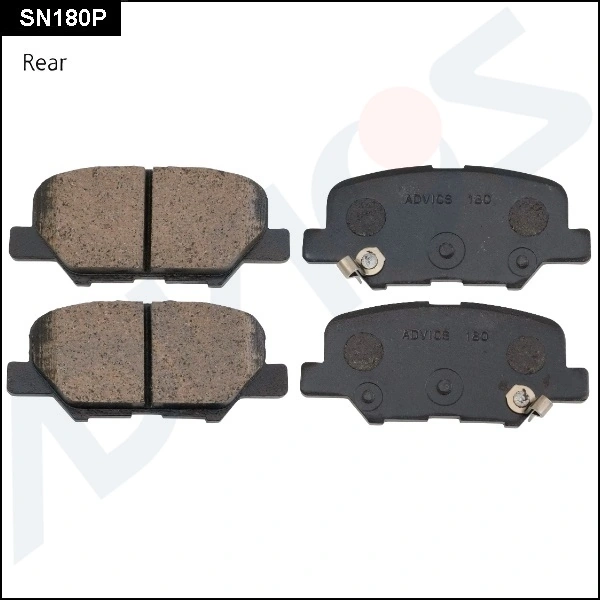 SN180P Advics Колодки тормозные дисковые комплект