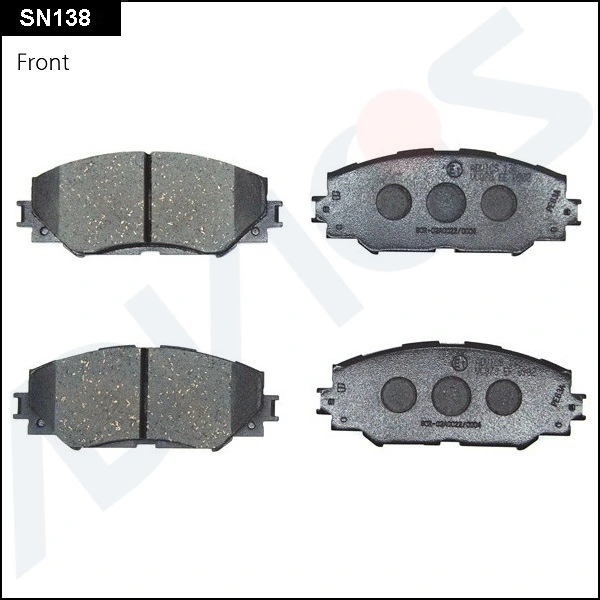 SN138 Advics Колодки передние