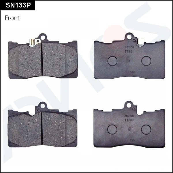 SN133P Advics Колодки передние
