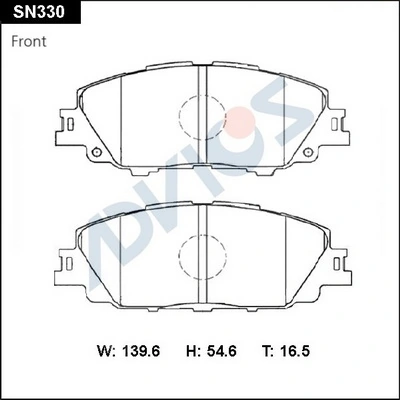 Купить GK1491 CTR Колодки тормозные