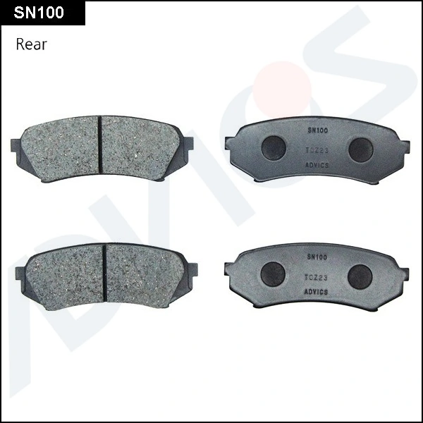 SN100 Advics Колодки тормозные дисковые комплект