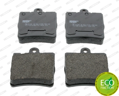 Колодки дисковые  Ferodo FDB1322 цена, от 26.15 USD