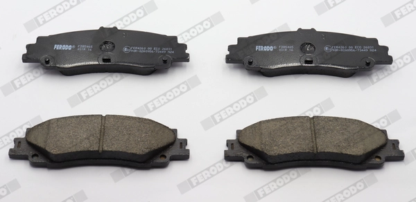 PN1544 Nibk Колодки тормозные дисковые комплект