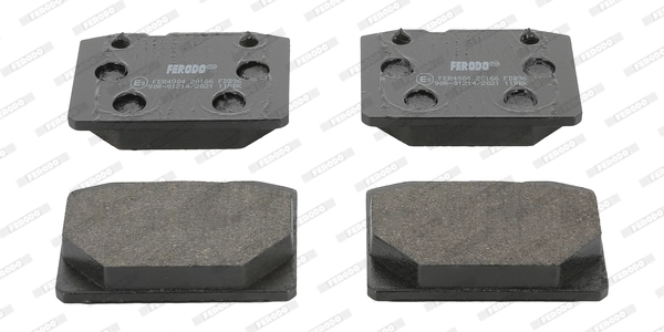  Передние тормозные колодки ВАЗ 2106 