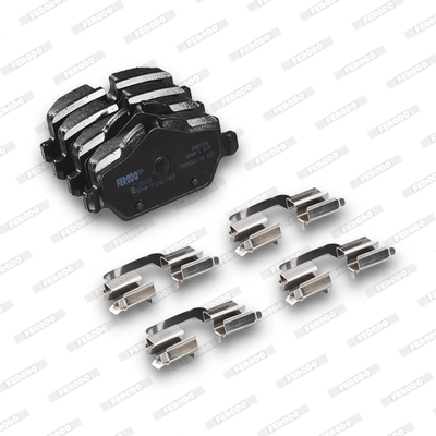 FDB1806 Ferodo Колодки тормозные дисковые комплект