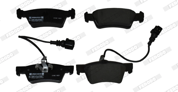 Купить FDB1460 Ferodo Колодки тормозные задние, дисковые