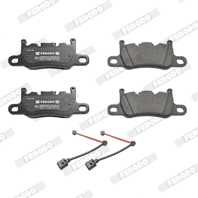 Задние тормозные колодки 9J1698451D Porsche