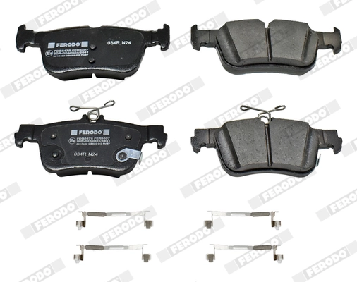 Sapatas do freio traseiras de disco Ford Mustang CGW, K3R, K3S