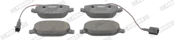 FDB4337 Ferodo Колодки тормозные дисковые комплект