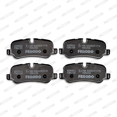 Задние тормозные колодки FDB4105 Ferodo