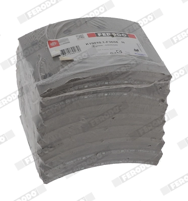 K190101F3658 Ferodo Передние тормозные колодки барабанные