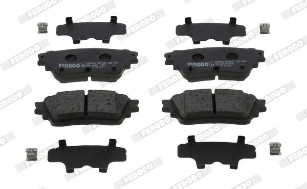 Задние тормозные колодки D40606RA0A Renault (RVI)
