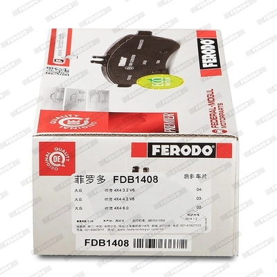 FDB1408 Ferodo Колодки тормозные дисковые комплект